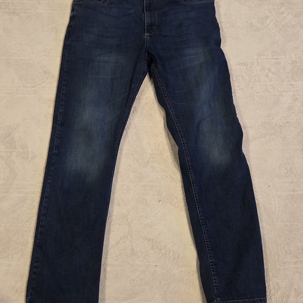 Wrangler Men's Dark Blue Slim Jeans
